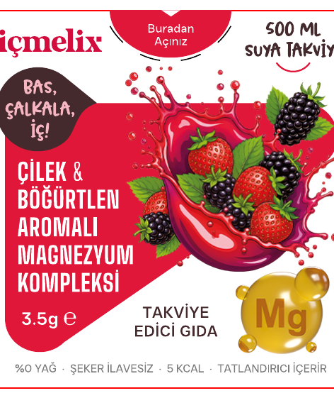 Çilek & Böğürtlen Aromalı Magnezyum Kompleksi